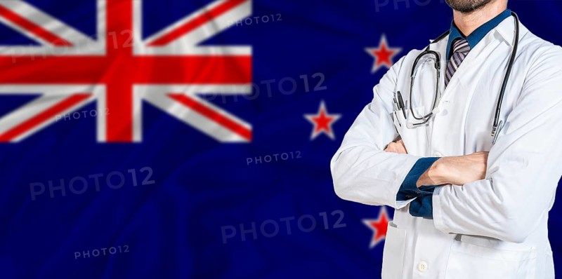 New Zealand national health system. New Zealand health and medical insurance concept