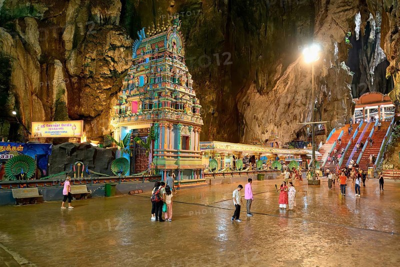 Sri Velayuthar Temple inside Batu Caves, Kuala Lumpur, Malaysia, Asia