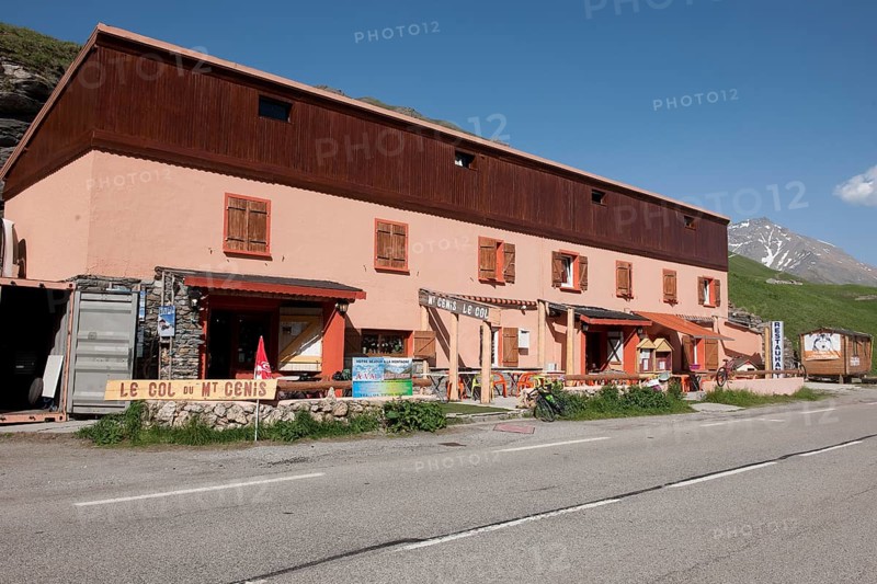Hotel Gasthof Le Relais du Col de Mont Cenis on the Col de Mont Cenis pass road, Mont Cenis Pass, Moncenisio, Mont Cenis massif, Massif du Mont-Cenis, Graian Alps, Lanslebourg, Rhone-Alpes, France