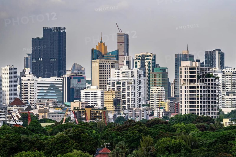 Skyline skyscraper, Bangkok, Thailand