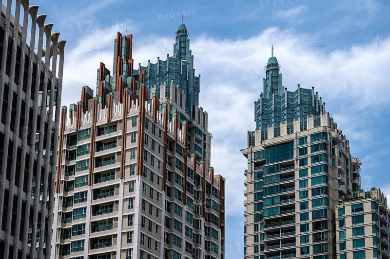 High-rise building, Bangkok, Thailand