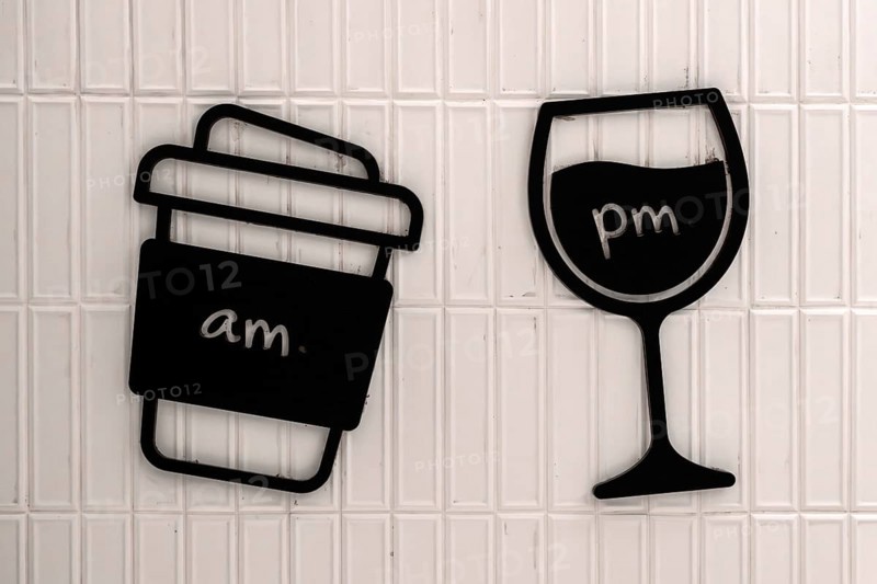 Symbol photo Soft drink AM Morning Alcohol PM Afternoon
