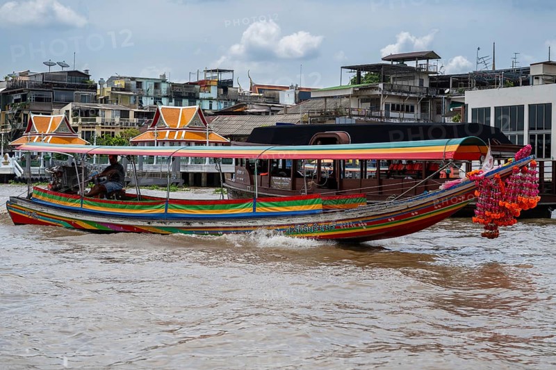 Longboat Chao Phraya River, Bangkok, Thailand