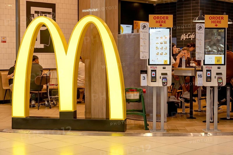 Symbolic photo McDonalds, Bangkok, Thailand