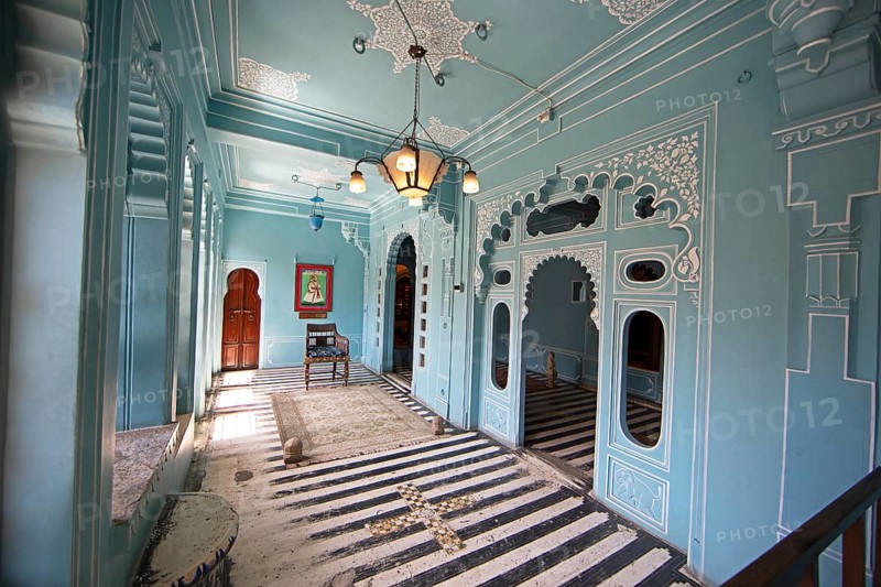 Room in the City Palace Museum, City Palace or City Palace, Udaipur, Rajasthan, India