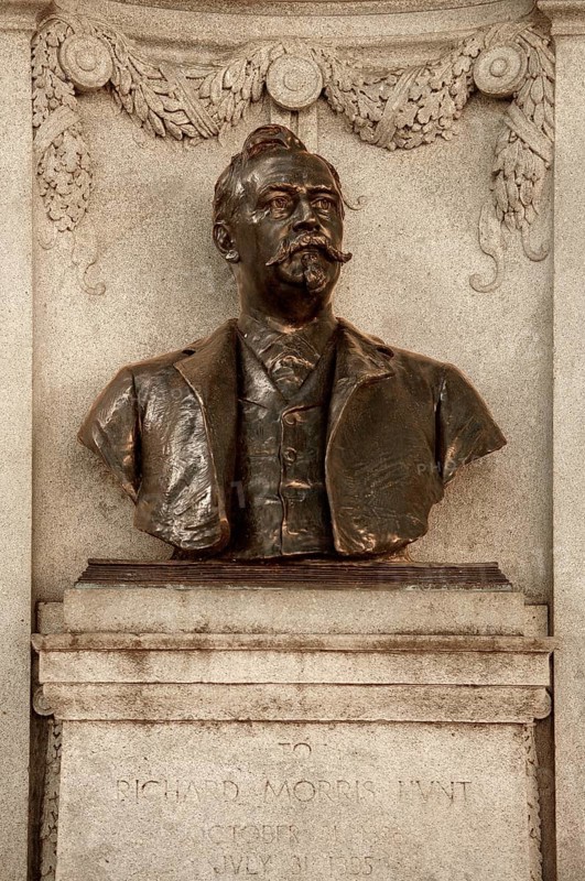 Monument in Central Park by Richard Morris Hunt, 1828-1895, architect, New York City, USA