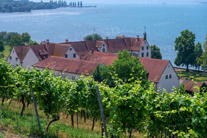 Maurach Baroque Castle on Lake Constance, Birnau-Maurach 4, Uhldingen-Mühlhofen, Baden-Württemberg, Germany