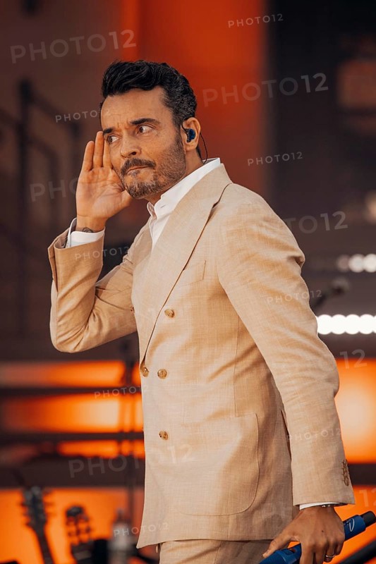 Giovanni Zarrella live on An Italian Summer Night Tour at the Classic Open Air at Berlin's Gendarmenmarkt on 18 July 2025