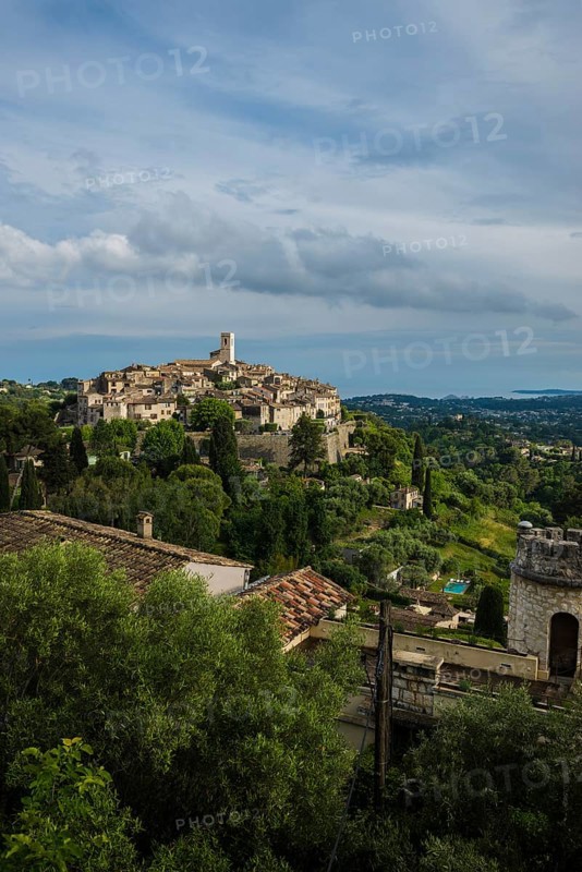 Picturesque mountain village, St. Paul de Vence, Provence Alpes Côte d'Azur, South of France, France