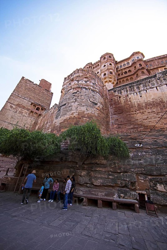 Mehrangarh or Meherangarh Fort, Jodhpur, Rajasthan, India