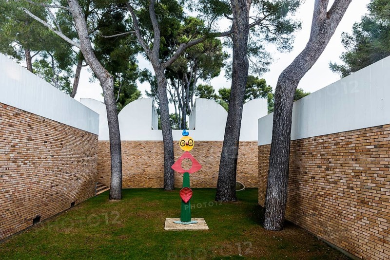 Museum, Fondation Maeght, St. Paul de Vence, Provence Alpes Côte d'Azur, South of France, France
