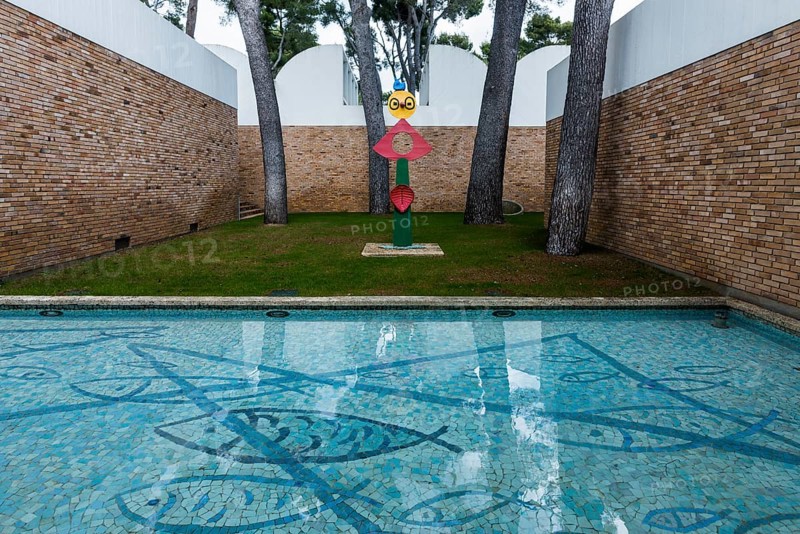 Museum, Fondation Maeght, artist Georges Braque, St. Paul de Vence, Provence Alpes Côte d'Azur, South of France, France
