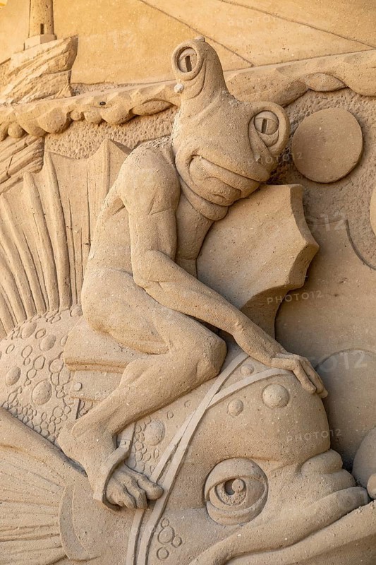 Detail, Atlantic Ocean, in the depth of the sea by Vladimir Bludnik from Poland, Sandwelt, Warnemünde, Rostock, Mecklenburg-Vorpommern, Germany