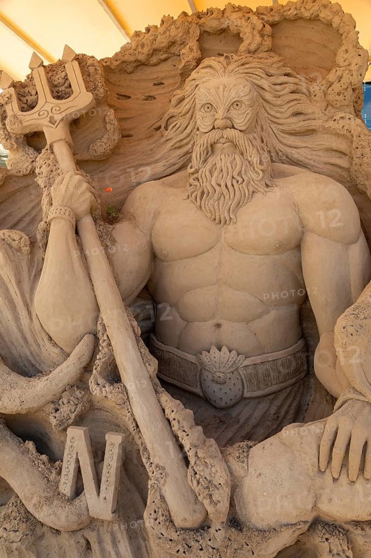 Poseidon, the god of the sea by Zsolt M.Toth from Hungary, Sandwelt, Warnemünde, Rostock, Mecklenburg-Vorpommern, Germany