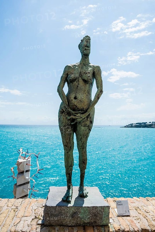 Sculpture, artist Germaine Richier, Musée Picasso, Antibes, Provence Alpes Côte d'Azur, South of France, France