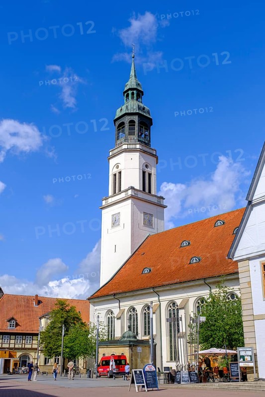 Church of St. Mary on the Celle Stechbahn, Celle, Lüneburg Heath, Lower Saxony, Germany
