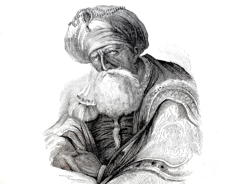 Akbar Shah II (born 22 April 1760, died 28 September 1837), also Akbar II, was 16th emperor of the Indian Mughal Empire from 1806 to 1837, digitally enhanced reproduction from a 19th century original, historical, exact date unknown