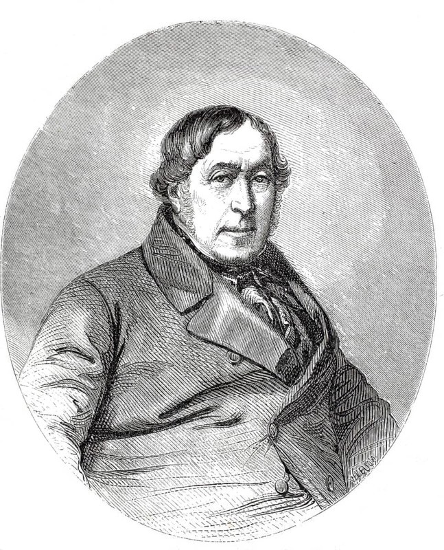 Gioachino Antonio Rossini, Gioacchino (born 29 February 1792 in Pesaro, Papal States, today Marche, died 13 November 1868 in Paris) was an Italian composer, digitally enhanced reproduction from a 19th century original, Historical, exact date unknown