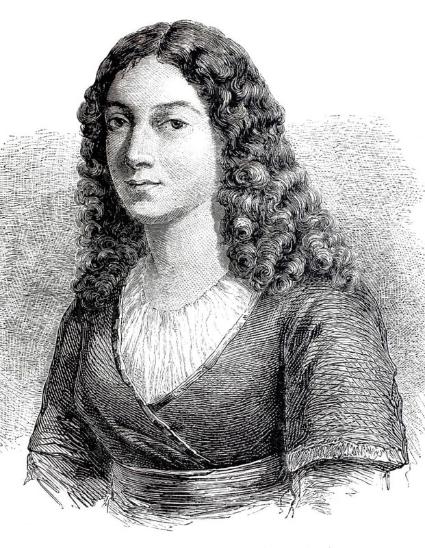 Charlotte Luise Antoinette von Schiller, née von Lengefeld (born 22 November 1766 in Rudolstadt, died 9 July 1826 in Bonn) was the woman of the poet and philosopher Friedrich von Schiller, digitally enhanced reproduction from a 19th century original, historical, exact date unknown