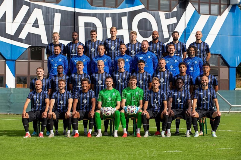 The SV Waldhof Mannheim team for the new 2025/26 season