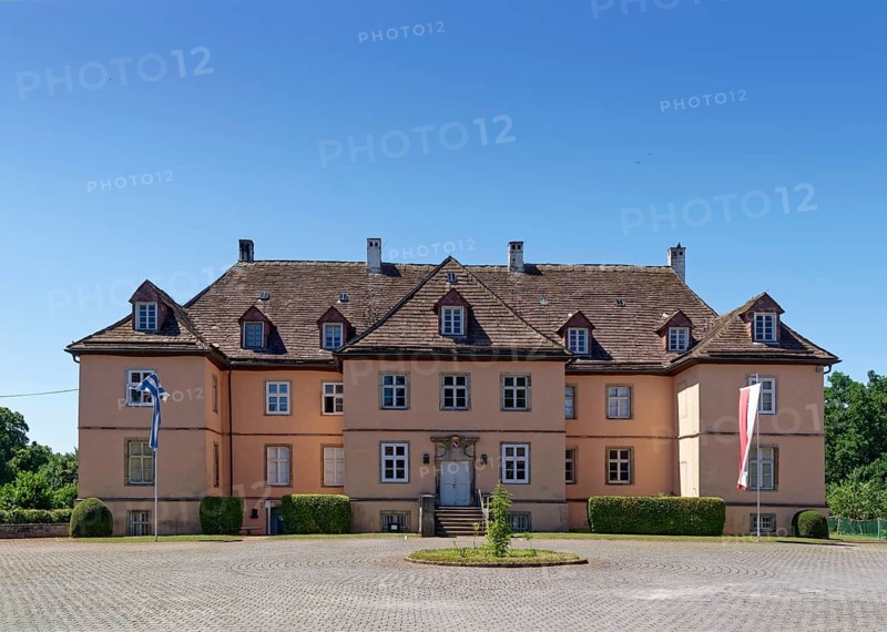 Vörden Castle in Vörden, a district of the town of MarienmÃ¼nster in the district of Höxter. North Rhine-Westphalia, Germany