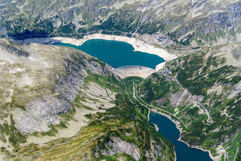 Maltakraftwerk, hydropower plant, Carinthia, upper stage, reservoir, Kölnbrein, Verbund Hydro Power GmbH, energy, dam, Austria