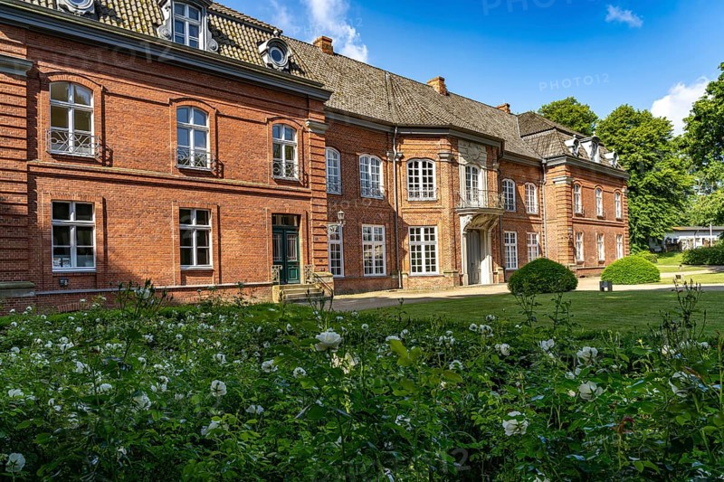 The Prinzenhaus in Plön Castle Park, Schleswig-Holstein, Germany