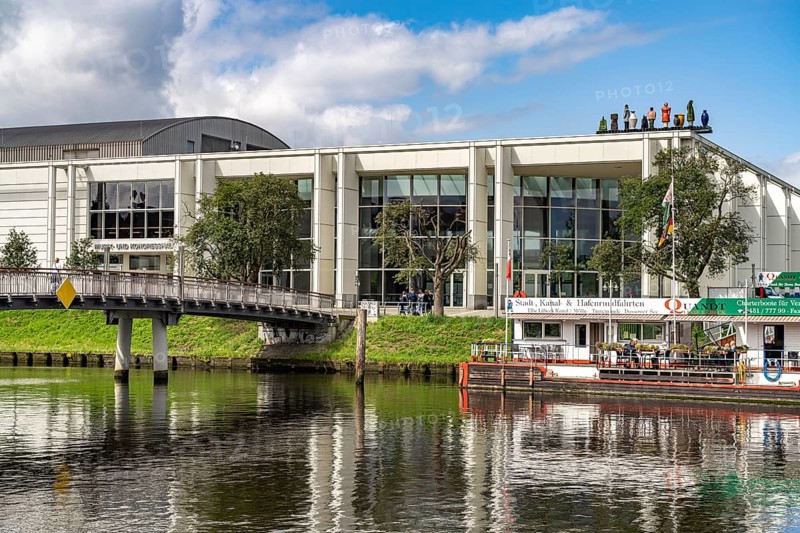 Musik- und Kongresshalle LÃ¼beck an der Trave, Hanseatic City of LÃ¼beck, Schleswig-Holstein, Germany