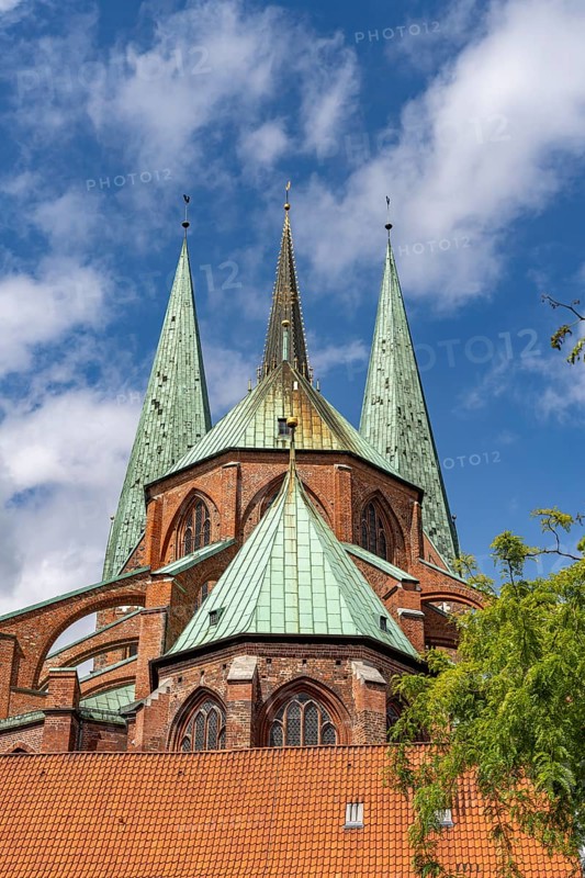 St Mary's Church, Hanseatic City of LÃ¼beck, Schleswig-Holstein, Germany