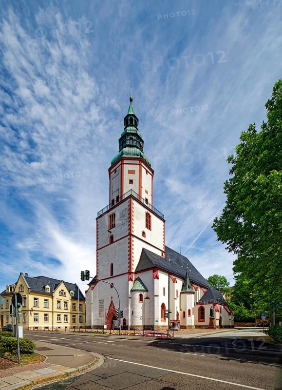 St Nicolaikirche in Döbeln on Lutherplatz, Döbeln Old Town, Döbeln, Saxony, Germany
