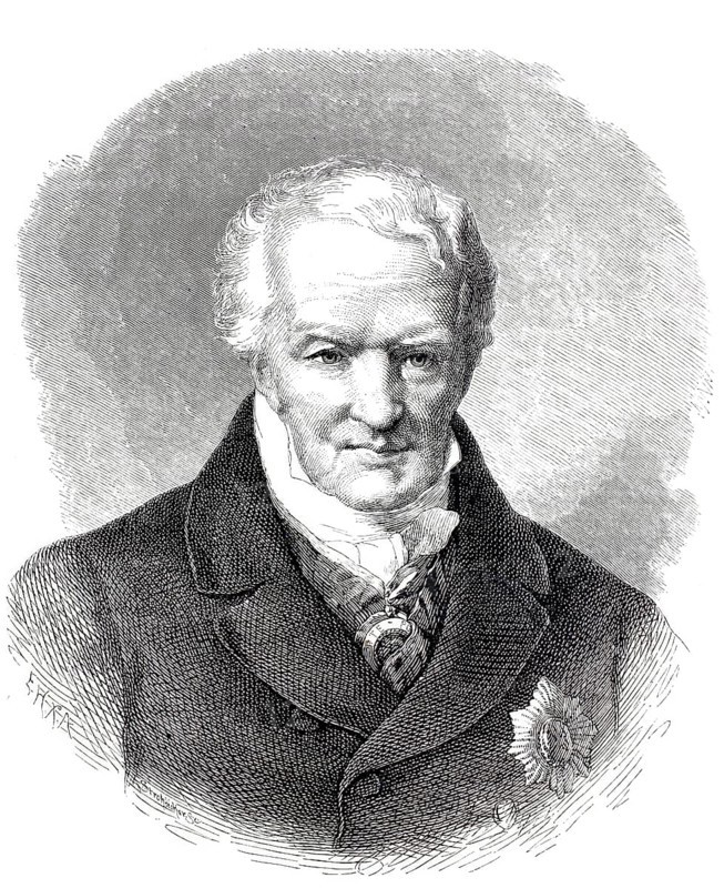 Friedrich Wilhelm Heinrich Alexander von Humboldt (14 September 1769 - 6 May 1859) was a German explorer, Historical, digitally enhanced reproduction of a 19th century original
