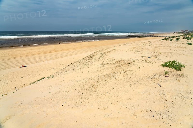 On the Plage des Cormorans beach in Mimizan-Plage, CÃ´te d'Argent, France