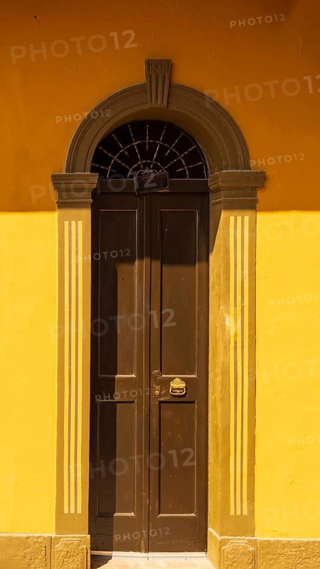 Panama, Panama City historic center Casco Viejo colorful streets and colonial architecture