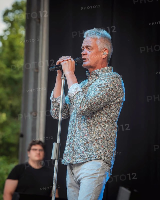 Jens Sembdner, singer of the band Die Prinzen at the Berliner Rundfunk 91.4 Open Air in the Berlin ParkbÃ¼hne Wuhlheide on 05.07.2025