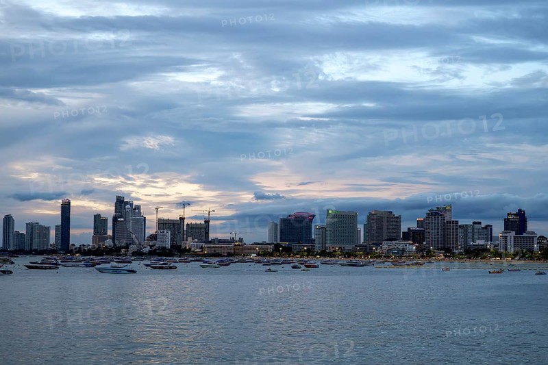 Skyline Pattaya City, Pattaya, Thailand