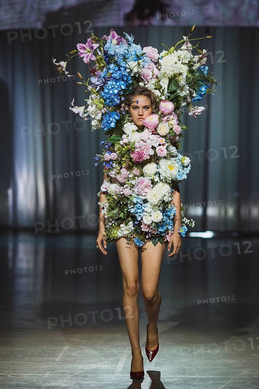 Model of the designer Kilian Kerner Fashion Show during the Berlin Fashion Week 2025 on 02.07.2025