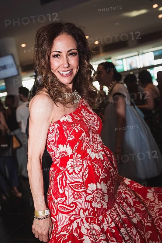 Anastasia Zampounidis at the Danny Reinke Fashion Show during the Berlin Fashion Week 2025 on 02.07.2025