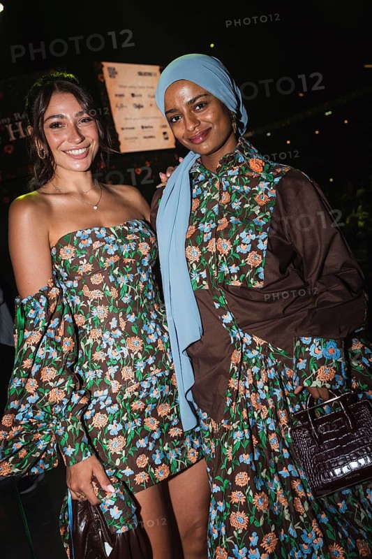 Guests in partner look at the Danny Reinke Fashion Show during Berlin Fashion Week 2025 on 02.07.2025