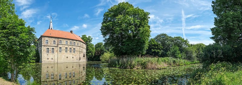 LÃ¼dinghausen Castle, moated castle, Renaissance castle, LÃ¼dinghausen, MÃ¼nsterland, North Rhine-Westphalia, Germany
