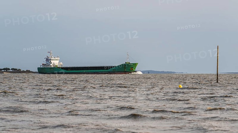 Vessel WILSON PLYMOUTH Ship on Gironde Estuary in France, General Cargo, Norway