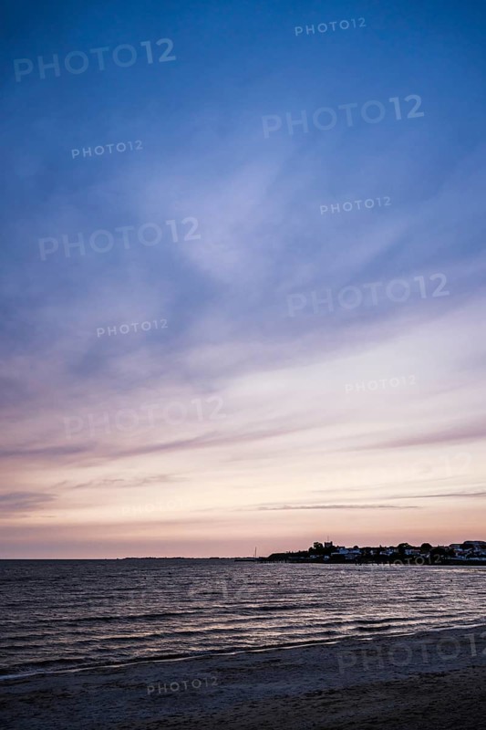 Sunset over Fouras, Fouras-les-Bains, Charente-Maritime, Nouvelle-Aquitaine, France