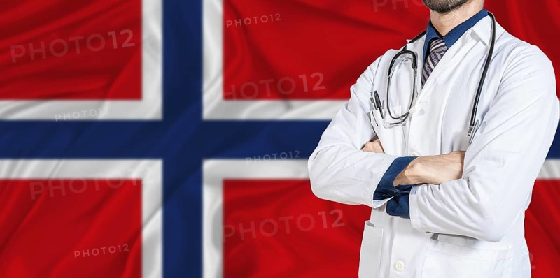 Norway national health system. Norway health and medical insurance concept