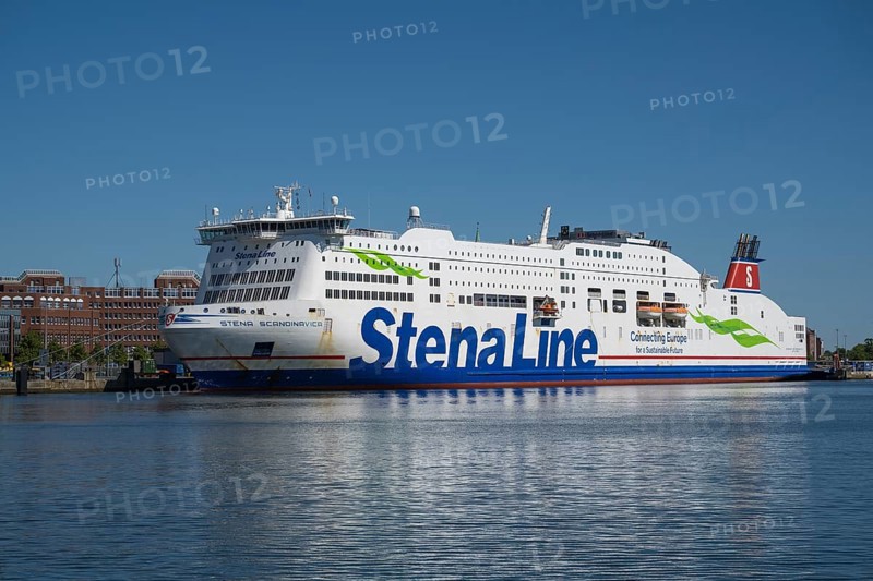 StenaLine, ferry, Schwedenkai, Kiel, Kiel Fjord, Baltic Sea, Schleswig-Holstein, Germany