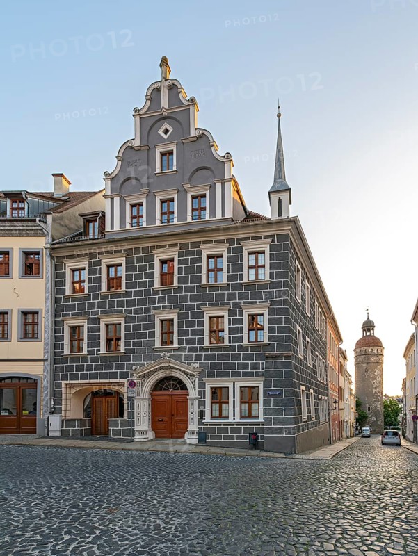 Renaissance house at Peterstrasse 7, Görlitz Old Town, Goerlitz, Germany