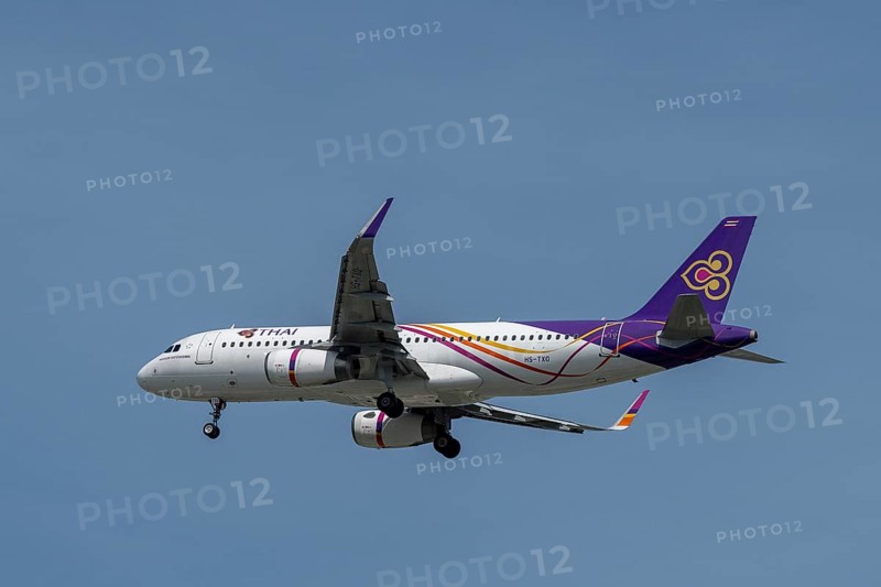 Aircraft Thai Airways, HS-TXO, Airbus A320-200
