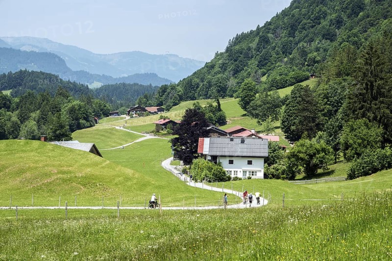 Dietersberg, Trettachtal, near Oberstdorf, OberallgÃ¤u, AllgÃ¤u, Bavaria, Germany