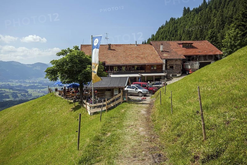 Berggasthof GaiÃŸalpe, near Oberstdorf, OberallgÃ¤u, AllgÃ¤u Alps, AllgÃ¤u, Bavaria, Germany