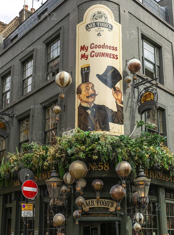 Mr Fogg's Tavern public house, St Martin's Lane, Covent Garden, West End, London, England, UK