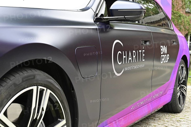 Charite and BMW launch study and test in-car sensors that measure and monitor health and vital signs. The research vehicle is equipped with the Aufschrit Automotive Health