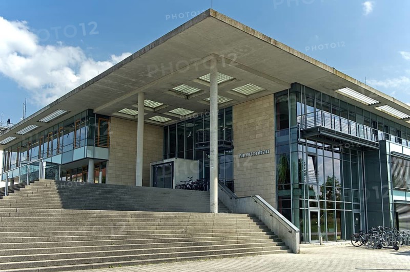 Newton Building, Campus of the Ilmenau University of Technology, Ilmenau, Thuringia, Germany